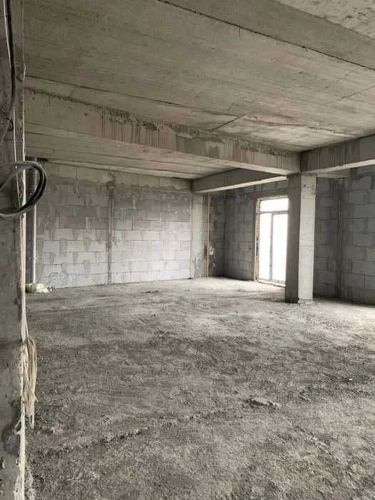 Мирабад 3х ком Кадастр Есть! 92 м2 Коробка; — 2