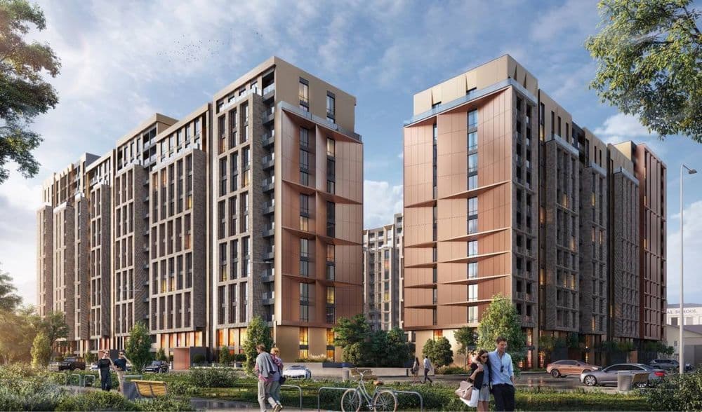 Срочная Продажа 1/4/12/44м2 ЖК Regnum Plaza Сайрам буз базар — 1