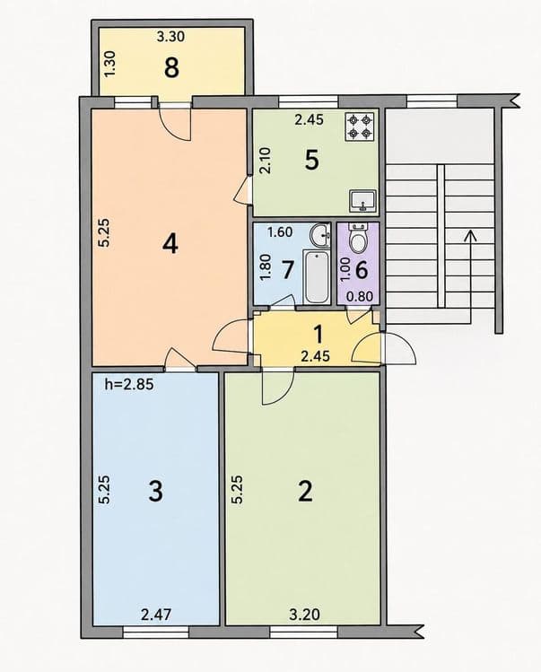 Продам 3/2/5 Буюк Ипак йули маким горький — 1