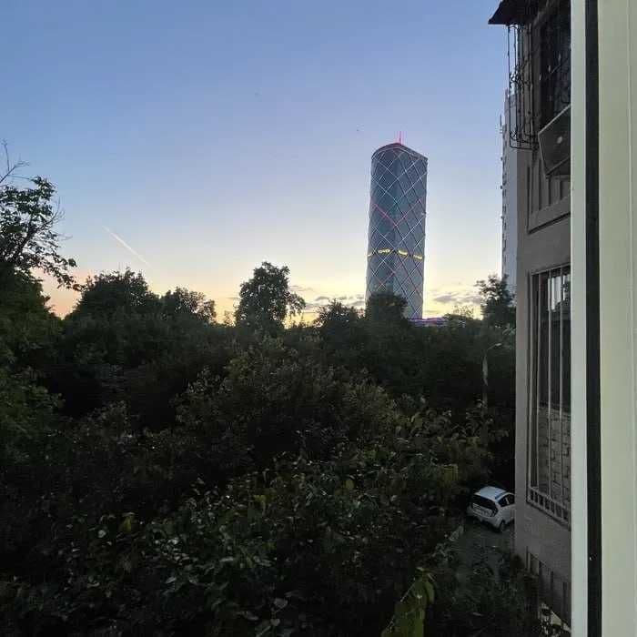 ;Яккасарай‼️2ком квартира 56м2 улБабура Аэропорт Piramit tower — 1