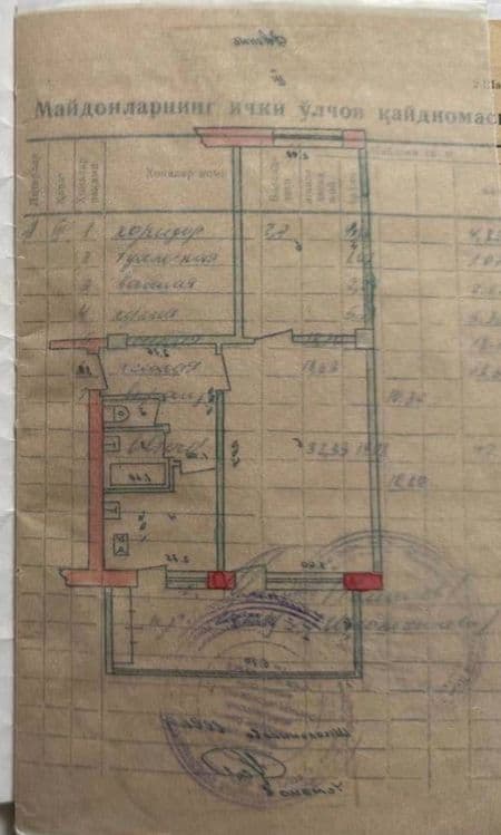 Продается 2 комнатная квартира Ц-5, метро Минор Юнусабадский район — 1