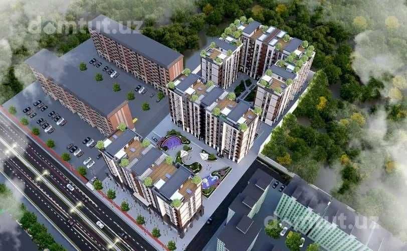 ЖК Poytaxt Residence улица Махтумкули, 3 комнатная коробка с кадастром — 4