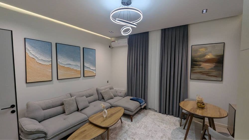ЖК NRG Jomiy, квартира евродвушка, 54м2. — 1