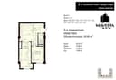 ЖК Mavera Town, 8й роддом| квартира коробка 2-комнатная 55м² этаж 3/16