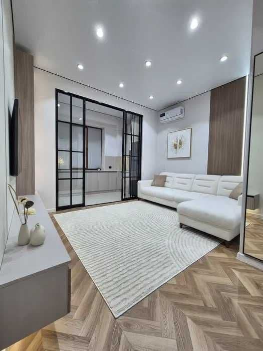 ЖК Parkent Avenue 2в3 комнатная 52м2 Евроремонт Паркентский — 1