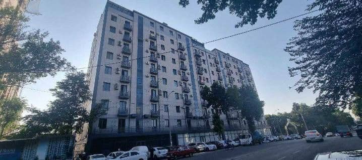 Продаётся 2/2/10 ЖК «Сайрам Авеню» Коробка 74м2 Ориентир: Буз базар — 1