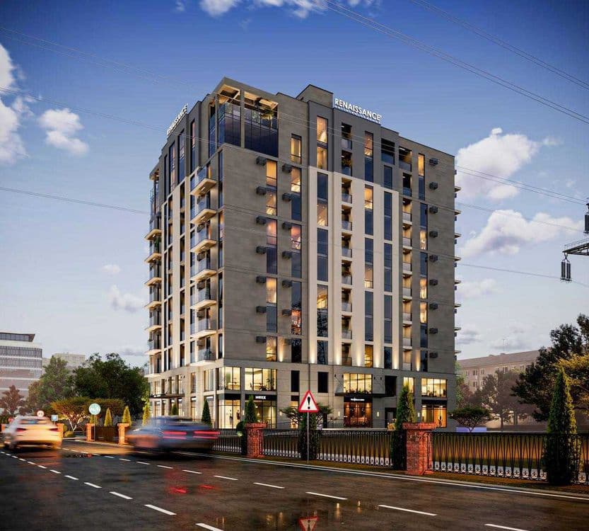 "СРОЧНО‼️ Renaissance КОРОБКА 75м2 Еvos, Паркентский Махтумкули ‼️ — 3