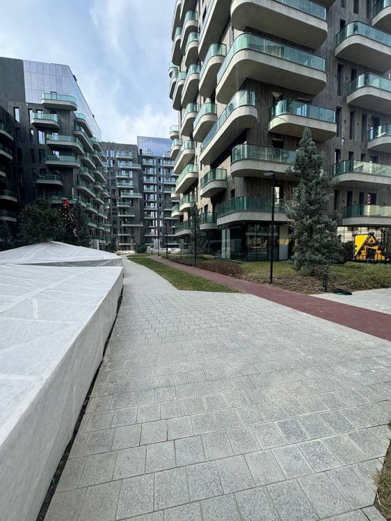В ЖК Парквуд ул.Нукус 2-ком. квартира 42м² с дизайн проектом,white box — 1