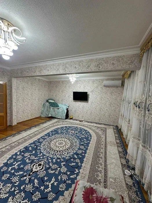 Ц 15. ‼️4 комнатная . 90 кв Ор-р метро Гафур Гулям. Удвоенный зал — 1