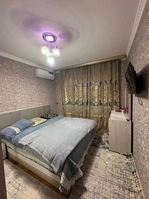 Ц 15. ‼️4 комнатная . 90 кв Ор-р метро Гафур Гулям. Удвоенный зал — 5