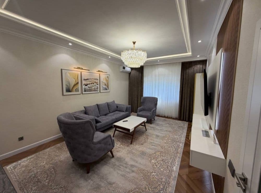 Продажа 2 комнатной 63кв² на ул.Махтумкули,Новостройка,Кирпичный Дом, — 1