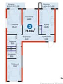 3 ком за мостом Первушки близко центр