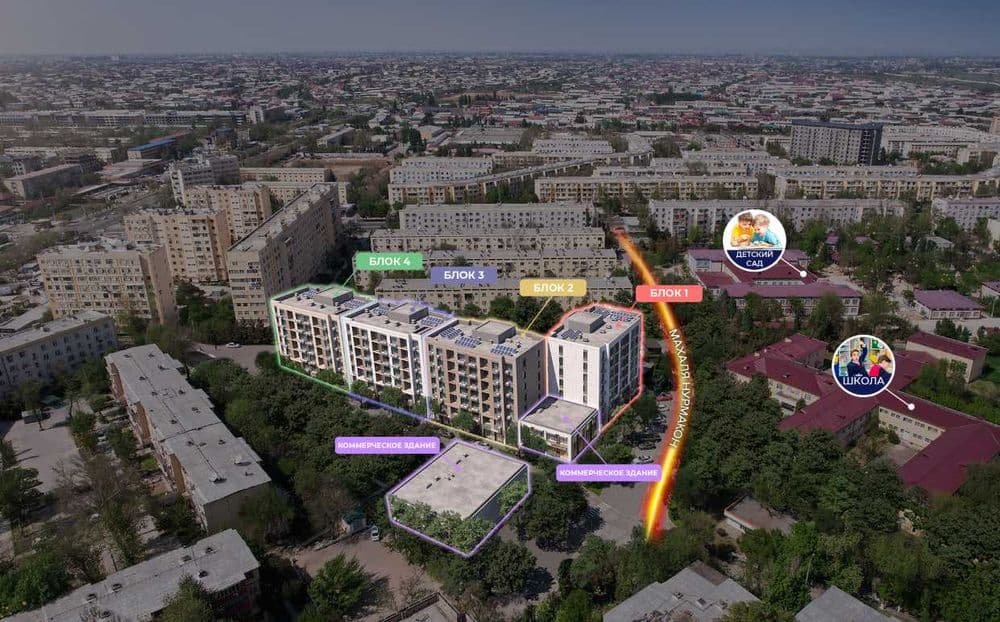 СРОЧНО! Квартира бизнес класса от NRG ЖК "Юнусабад" — 2