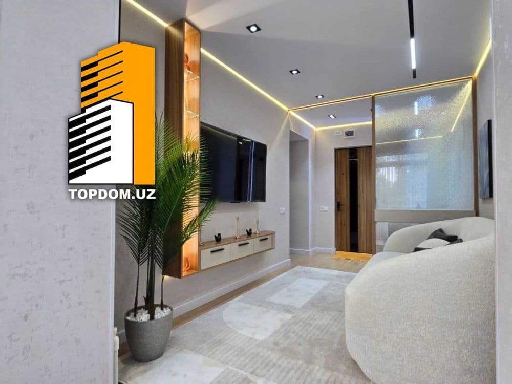 2-комнатная 42 м² | Ц-1 Экопарк, 64 школа, Мирзо-Улугбекский район — 1