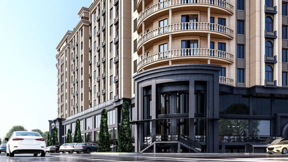 Новостройка 1-км от Шахристанского перекрестка{3/4/11} Коробка 85м² — 4