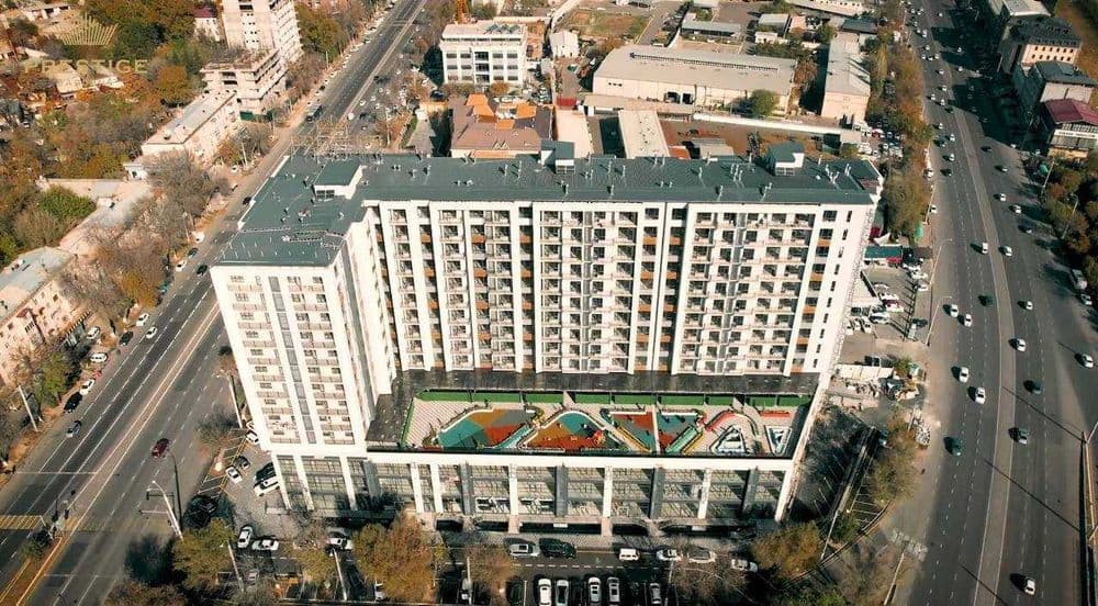Яккасаройда Prestiga Garden нов. сотилади. 14-кават Под кляч. 57 кв.м — 1