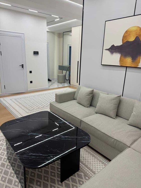 ЖК Parkent Plaza 3 комнатная 75м2 Евроремонт Тапоич Мост ориентир — 4