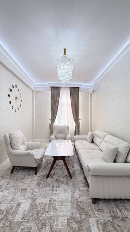 Новостройка Мирзо улугбек МЧС 2-х новый ремонт 78м2 — 1