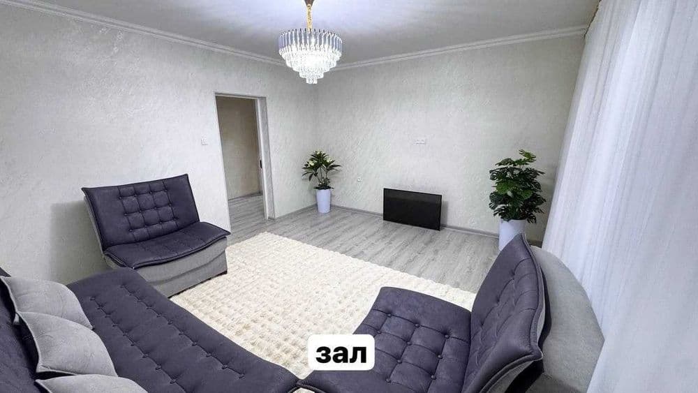 Готовая 3-комнатная 75 м², укомплектована, метро Ойбек` — 2