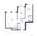 Продается 3х комнатная квартира,ЖК Скайлайн,ул Нукусская,70м2