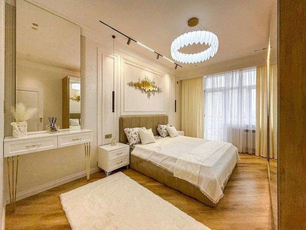 м.Буюк Ипак Йули ЖК Nikitina Residence 3(4)-комн 6/9 80 м² евроремонт — 3