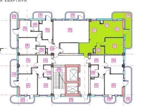 Продается 2х комнатная квартира,Жк Парквуд,Госпитальный,60м2 — 1