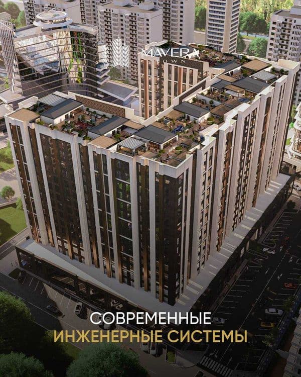 ;Новостройка‼️3ком квартира 101м2 коробка улАбдулла Каххара Аэропорт — 1