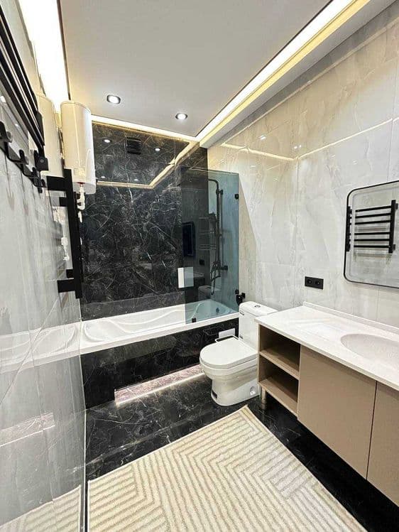 Yakkasaray City Mall, 3 комнатная новый ЕВРО ремонт под ключ — 8
