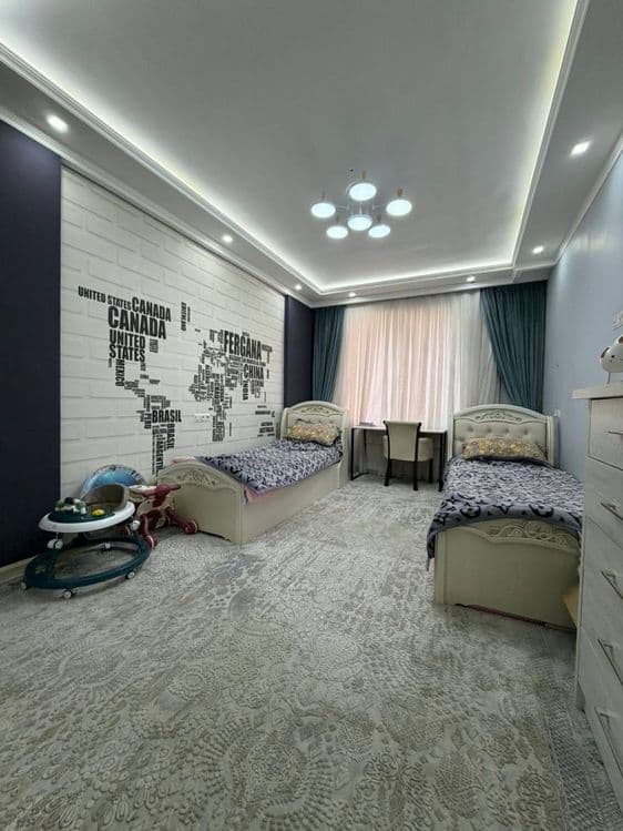 4-комнатная квартира 136 м² С ремонтом, мебелью, техникой, паркентский — 4