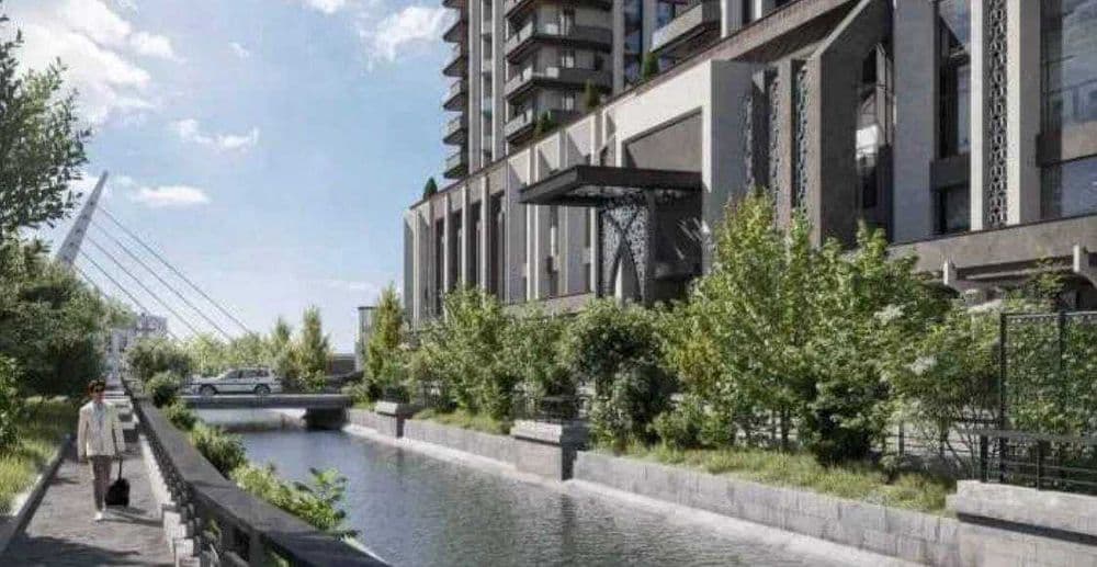 ЖК: Sapphir Terrace Две квартиры Этажи 7 и 14  (72 м² + 24 м² балкон) — 2
