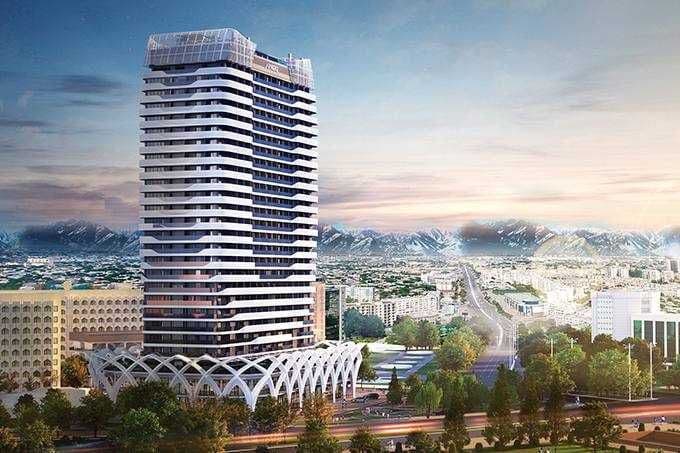 NRG U-Tower 3/22/26 84м2 коробка квартира: вид на Ташкент сити — 2