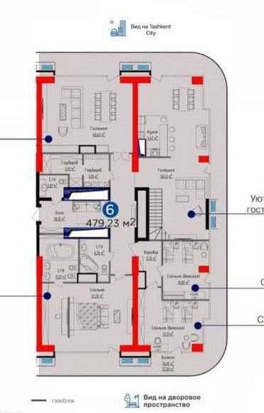 СРОЧНО ПРОДАЁТСЯ Квартира на ЖК NRG U-TOWER 356,88м2 26-этаж — 2