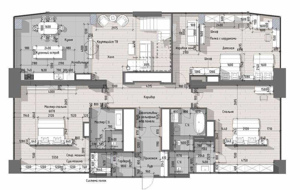 СРОЧНО ПРОДАЁТСЯ Квартира на ЖК NRG U-TOWER 356,88м2 26-этаж — 3