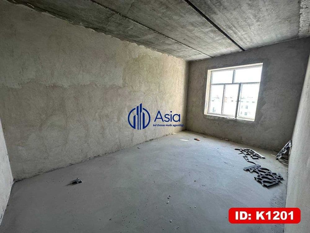 K1201 Samarkanskiy 2xonalik kvartira korobka holatda sotiladi — 4