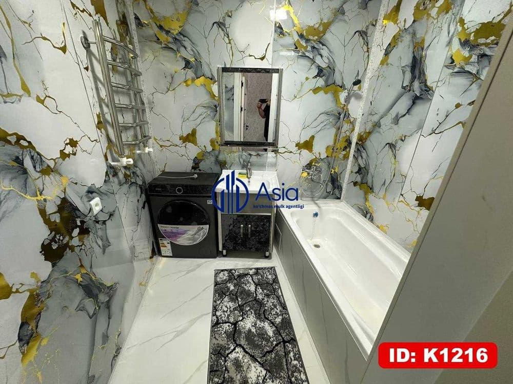 K1216  Srochna arzon narxda 6mikrorayonda 2xonalik kvartira sotiladi — 4
