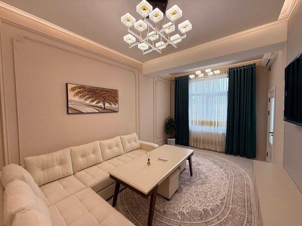 3х комнатная квартира на 4 этаже 57кв, в Самарканде — 1