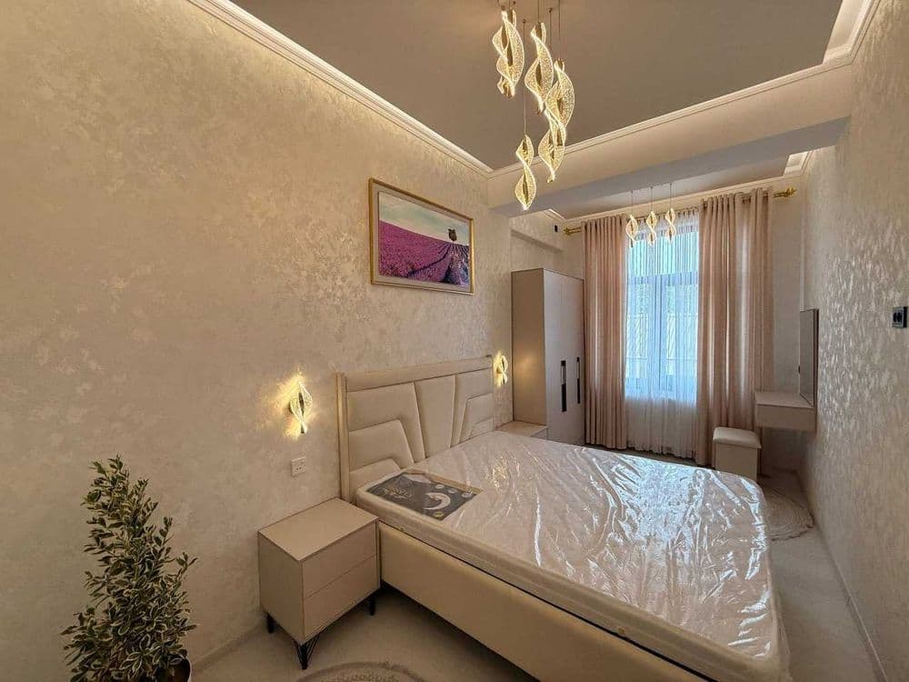 3х комнатная квартира на 4 этаже 57кв, в Самарканде — 3