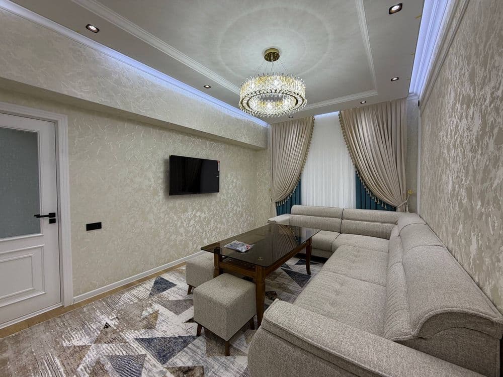 Продается 2 ком. Квартира на 1 этаже площадью 54 кв.м. В Багишамале — 2