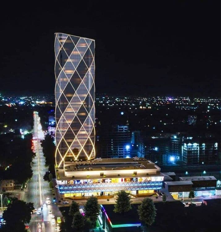 Новостройка “Piramit Tower” Коммерческое помещение, 92м2. 9 этаж — 1