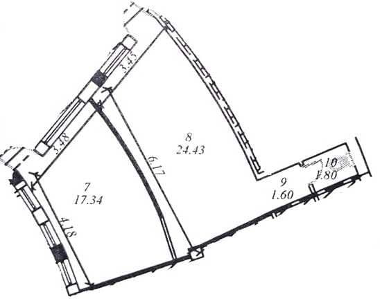 Продаю офис на Паркентском 52 кв.м. — 2