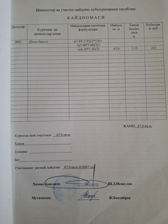 Нотурар бинолар сотилади — 3