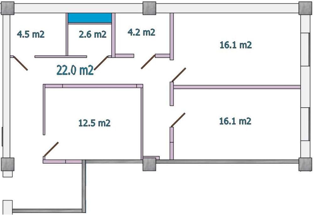 Продается коммерческое помещение 78 м2 в SOHO IVLIVA — 3
