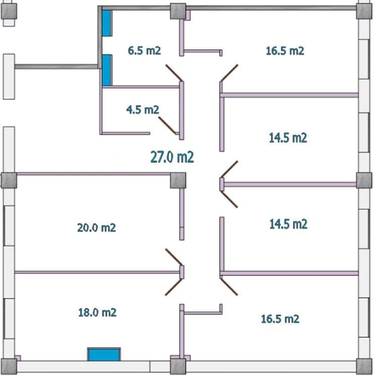 Продается коммерческое помещение 138 м2 в SOHO IVLIVA — 3