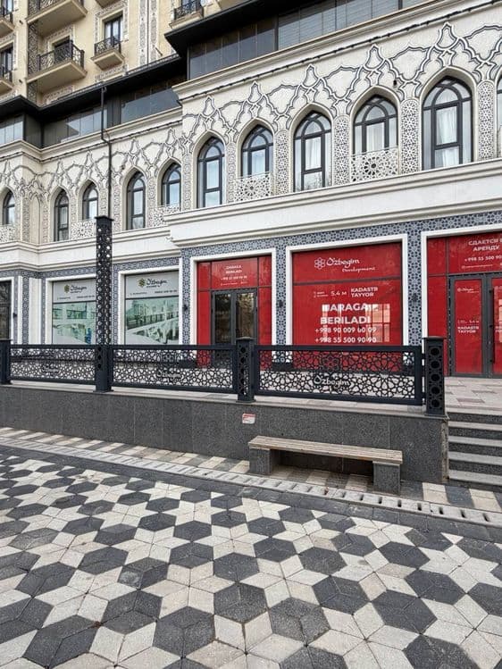 Ул.Бабура Жк "Узбегим" нежилое помещение 432кв первая линия высота 5.5 — 3