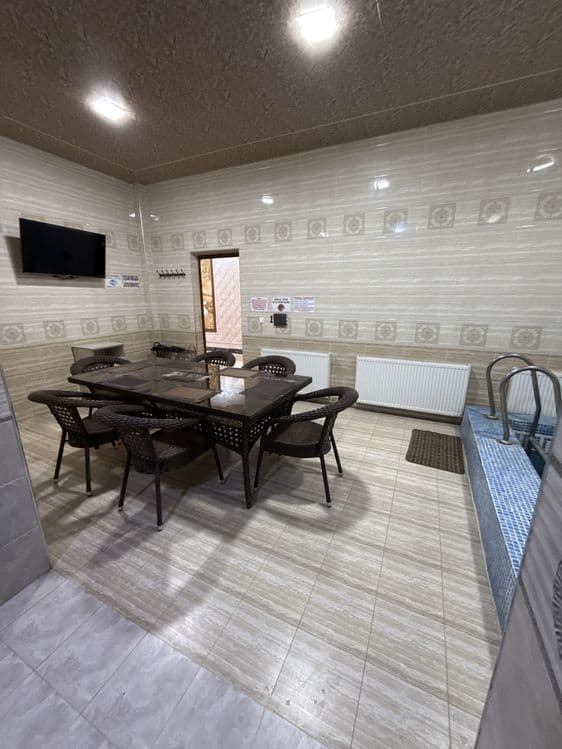Sauna Bassen Bilyart  Hotel Turar joy oshxona hamma sharoit bor — 7