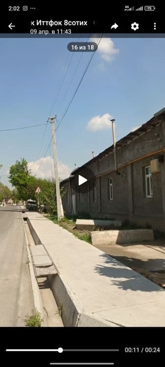 Сотилади срочно ховли уй Киста Иттифок 8сотих.4 хона — 3