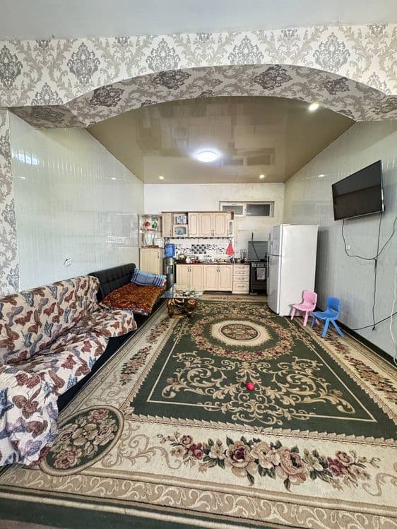 Кибрай участок Арген
4сотки 6комнат 
120000$ торг
Фасад 20/20 
Комуник — 5