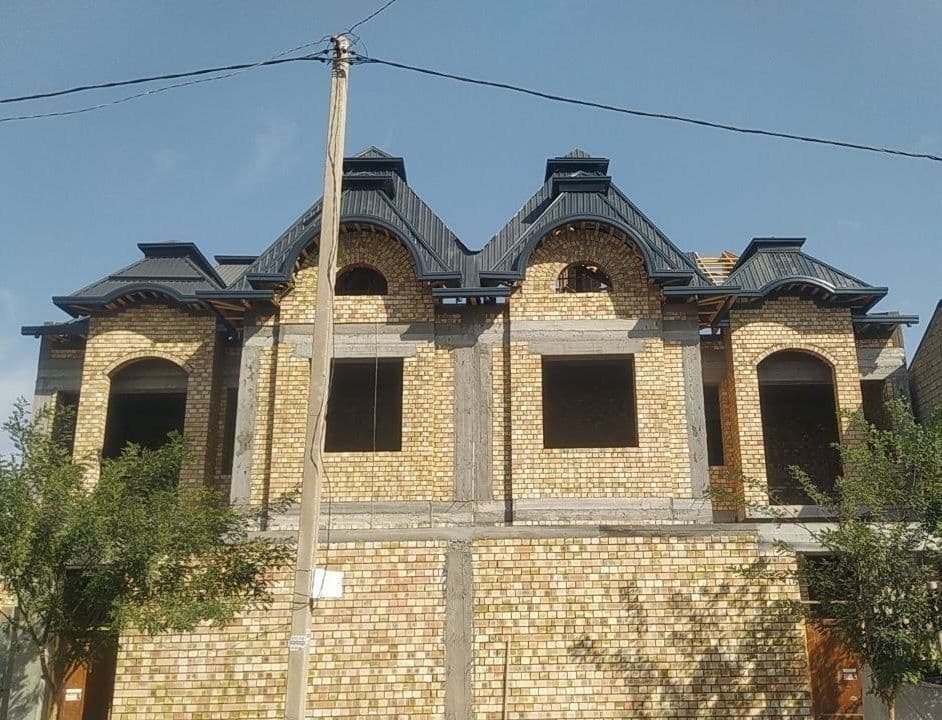 Сергели 4-бекат дом коробка 3-этажный 2-сотки 7-комнат. — 1