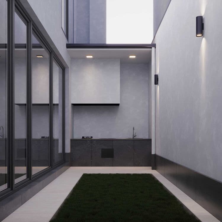 Townhous 9 комнатный коробка 4 уровня — 7