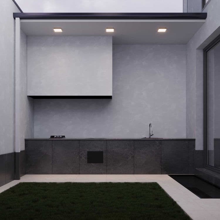 Townhous 9 комнатный коробка 4 уровня — 8